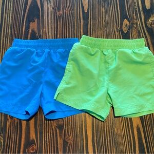 BCG Boys Blue and Green Shorts, size Small